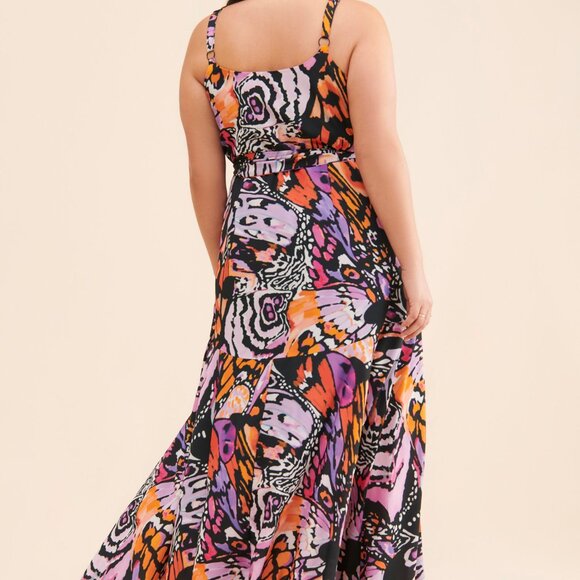 Hutch Butterfly Wrap Dress by Anthropologie - Picture 3 of 7